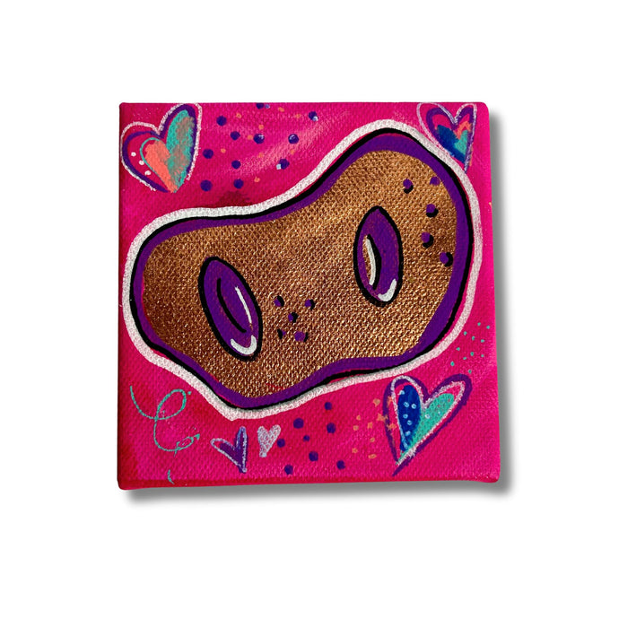 Summer Collection Copper Snout 4x4 Original Painting