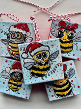 Load image into Gallery viewer, Oh Christmas Bee 4x4 painted Ornament
