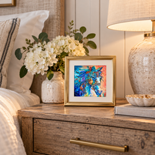 Load image into Gallery viewer, Harvest Moon Horse Art PAPER or Canvas PRINTS Multiple Sizes
