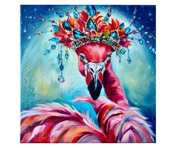 Dare to be Different Original Oil Painting 12”x12”