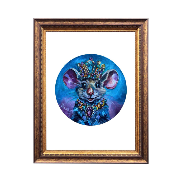 Gemma Bejeweled Mouse Print from Original Oil Painting 8