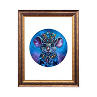 Gemma Bejeweled Mouse Print from Original Oil Painting Multiple Sizes