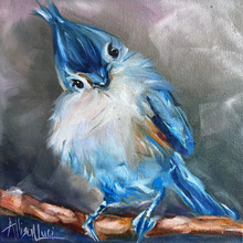 Load image into Gallery viewer, Keep a Light in my Soul Bird Giclee Paper Print - Allison Luci Art
