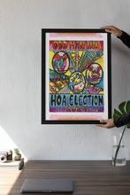 Load image into Gallery viewer, Odd Man Inn HOA Election Poster of The Pantalones - Allie for the Soul
