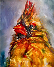 Load image into Gallery viewer, Cleo Bird Art Prints from Original Oil Painting - Multiple Sizes - Paper or Canvas

