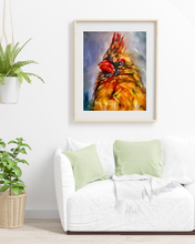 Load image into Gallery viewer, Cleo Bird Art Prints from Original Oil Painting - Multiple Sizes - Paper or Canvas
