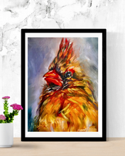 Load image into Gallery viewer, Cleo Bird Art Prints from Original Oil Painting - Multiple Sizes - Paper or Canvas
