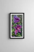 Load image into Gallery viewer, Where Beauty Grows Art Original Hibiscus Flower Oil Painting 10" x 20"
