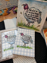 Load image into Gallery viewer, With Gratitude - Turkey Art with Mother Teresa Quote
