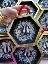 Load image into Gallery viewer, Wreath of Light Ornaments Holiday Decor Hand Painted - free shipping
