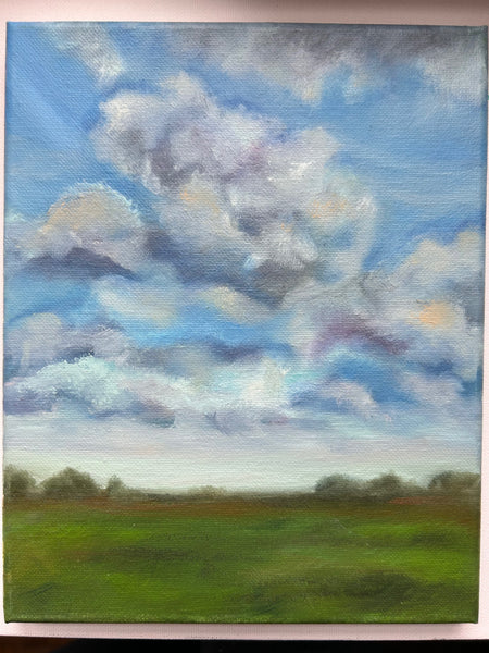 Never a Cloudy Day 8" x 10" Original Painting