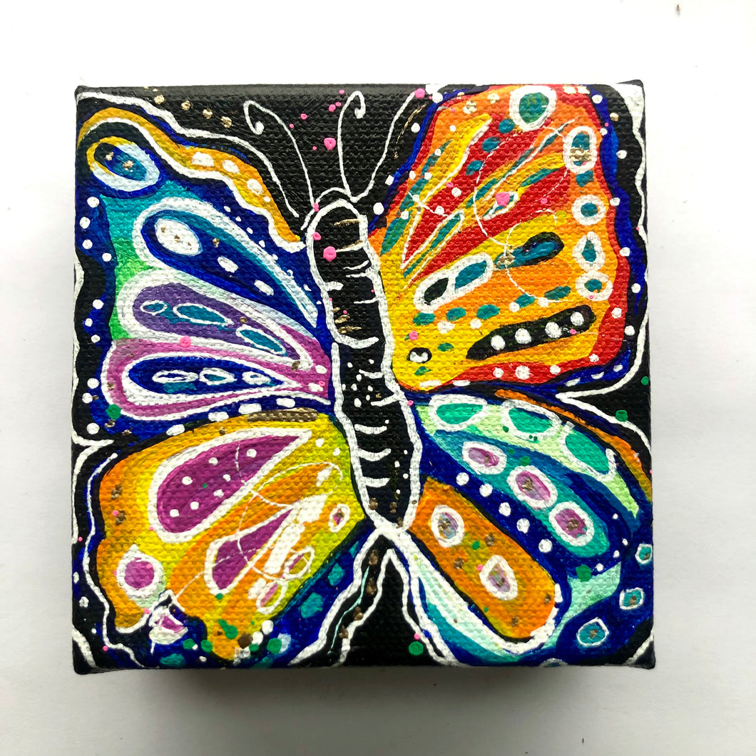 Rainbow Raindrops Butterfly 4