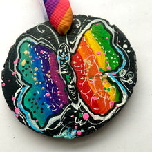 Load image into Gallery viewer, Rainbow Butterfly Ornament -  Rainbow Collection
