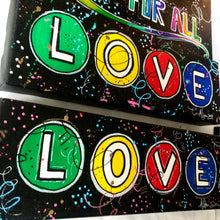 Load image into Gallery viewer, L-O-V-E NYC Subway Art Original Painting - Rainbow Collection
