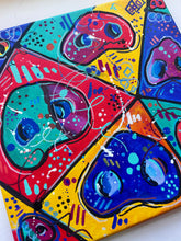 Load image into Gallery viewer, Snout and About - Whimsical Pig Snout Art 10" x 10"
