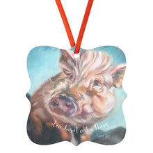 Load image into Gallery viewer, Love Doesn&#39;t Cost a Penny Metal Ornament Penny Lane Arthur&#39;s Acres Animal Sanctuary
