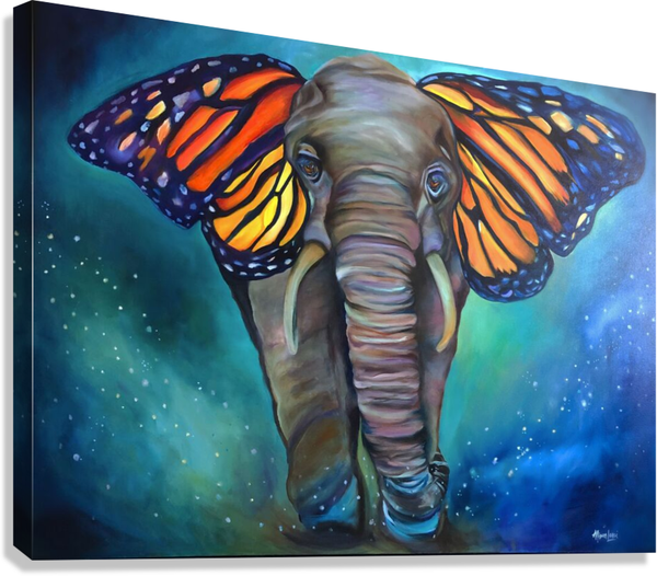 Metamorphosis Painting Gallery Wrapped CANVAS Print - Multiple Sizes