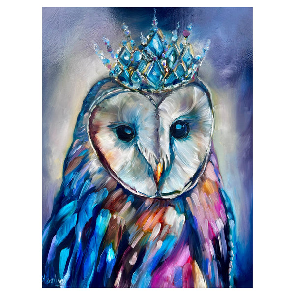 Magical Bejeweled Animals Prints from Original Oil Painting - Multiple Sizes - Multiple Animals