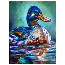 Load image into Gallery viewer, Peace Runs Deep Original Oil Painting 9”x 12”
