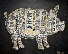 Load image into Gallery viewer, Sanctuary Community Pig Fine Art Paper Print Multiple Sizes STOCK PRINTS
