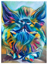 Load image into Gallery viewer, Large 9&quot; x 12&quot; Colorful Pig Portrait Fine Art Print PRINT STOCK
