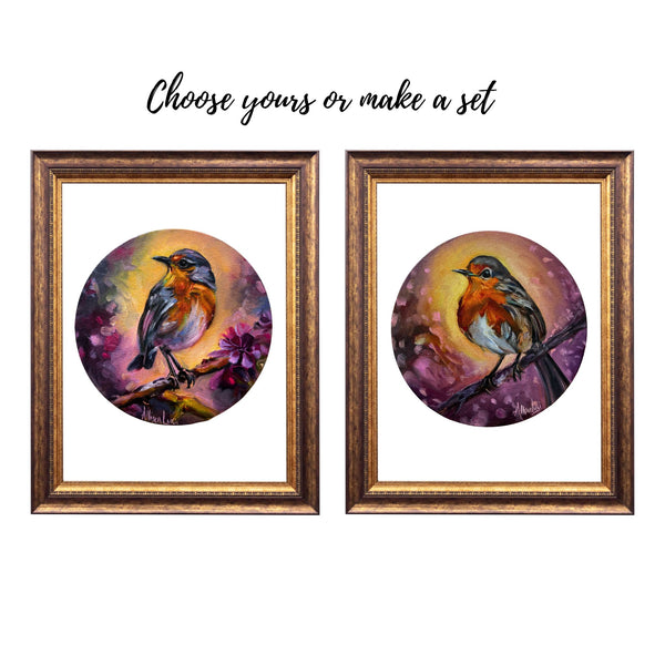 Beautiful Birds Prints from Original Oil Paintings - Choose one or a set 8