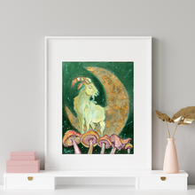 Load image into Gallery viewer, Goat Art PAPER Giclee PRINT Essence of Existence  - Multiple Sizes
