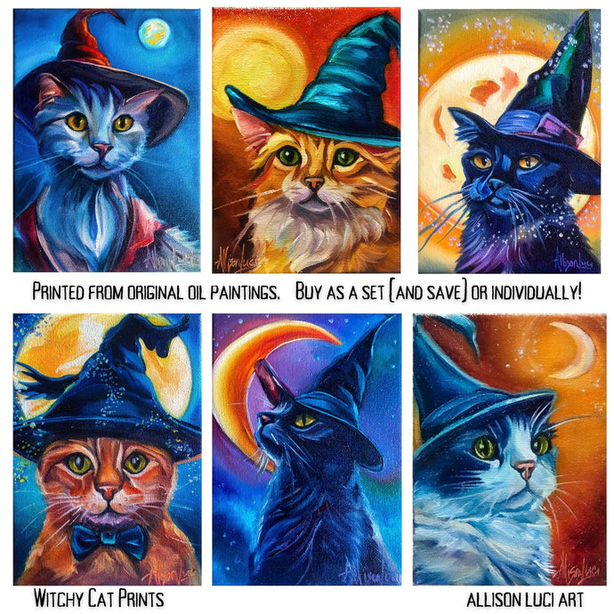 Witchy Kitties Collection • Set of 6 - 5