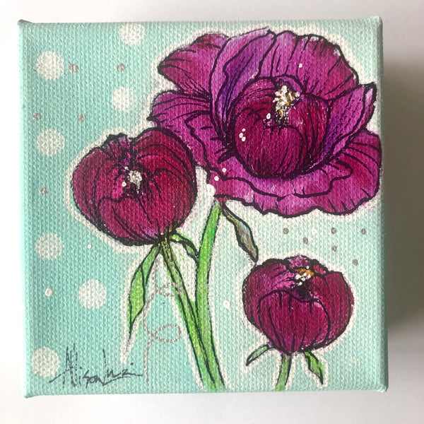 Spring Mini Original Painting - SPRING BLOOM COLLECTION