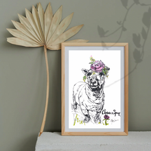 Load image into Gallery viewer, Clemmie in Spring Odd Man Inn in Tennessee Fine Art Paper Print

