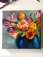 Load image into Gallery viewer, Bucket Full of Happiness Original Painting - SPRING BLOOM COLLECTION
