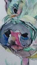 Load and play video in Gallery viewer, Goosepond Mountain Sanctuary Moe’s Portrait - multiple sizes Allie for the Soul
