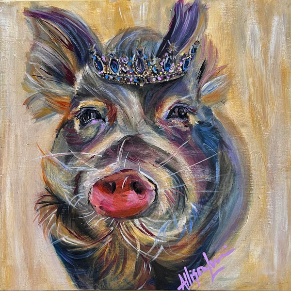 Charity Gallery Wrapped Canvas Print from Original Painting for Odd Man Inn
