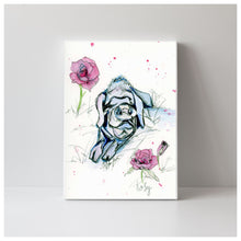 Load image into Gallery viewer, Canvas Prints, Individual or Set of 6 Sanctuary Babes from Odd Man Inn Animal Refuge
