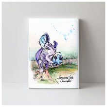 Load image into Gallery viewer, Canvas Prints, Individual or Set of 6 Sanctuary Babes from Odd Man Inn Animal Refuge
