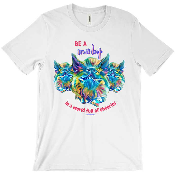 Be a Fruit Loop Pig Rescue Unisex T-Shirt - 4 Colors