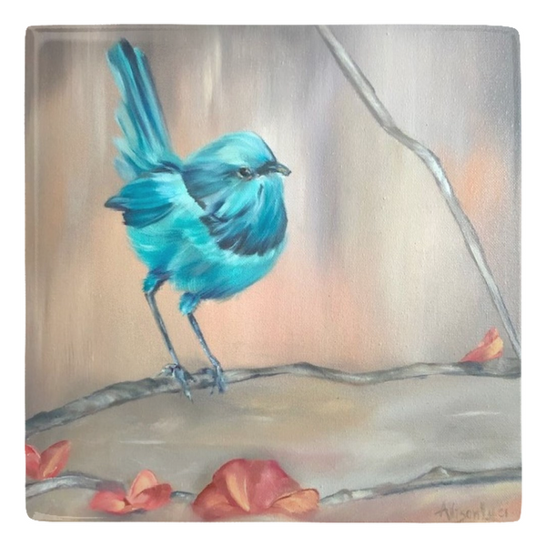 blue bird art magnet allison luci art to have faith is to have wings