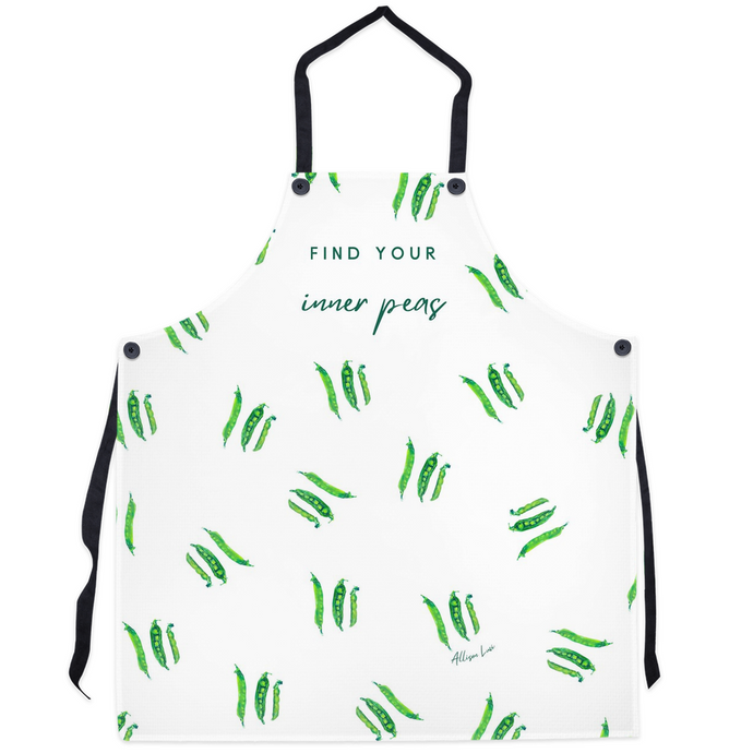 Find Your Inner Peas Kitchen Apron