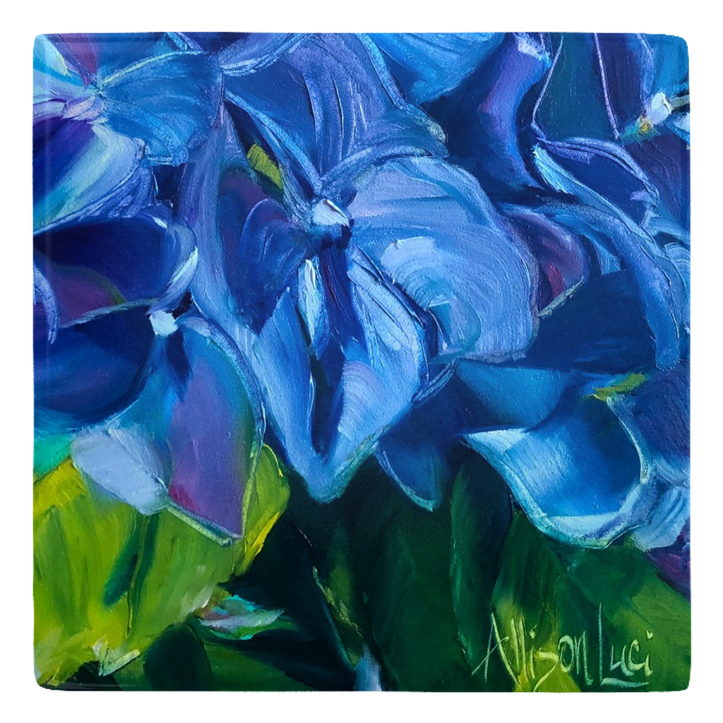 hydrangea painting magnet for sale allison luci art