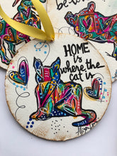 Load image into Gallery viewer, Cats Heart Art Painting - Ornament
