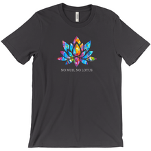 Load image into Gallery viewer, No Mud, No Lotus with Abstract Colorful Art T-Shirt -  3 Colors
