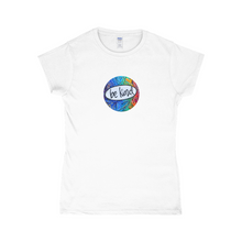Load image into Gallery viewer, Be Kind Women&#39;s Fitted T-Shirt
