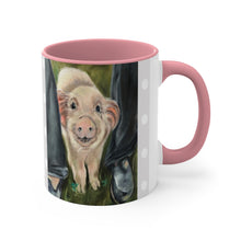 Load image into Gallery viewer, Baby Piglet Accent Coffee Mug, 11oz - 2 Colors
