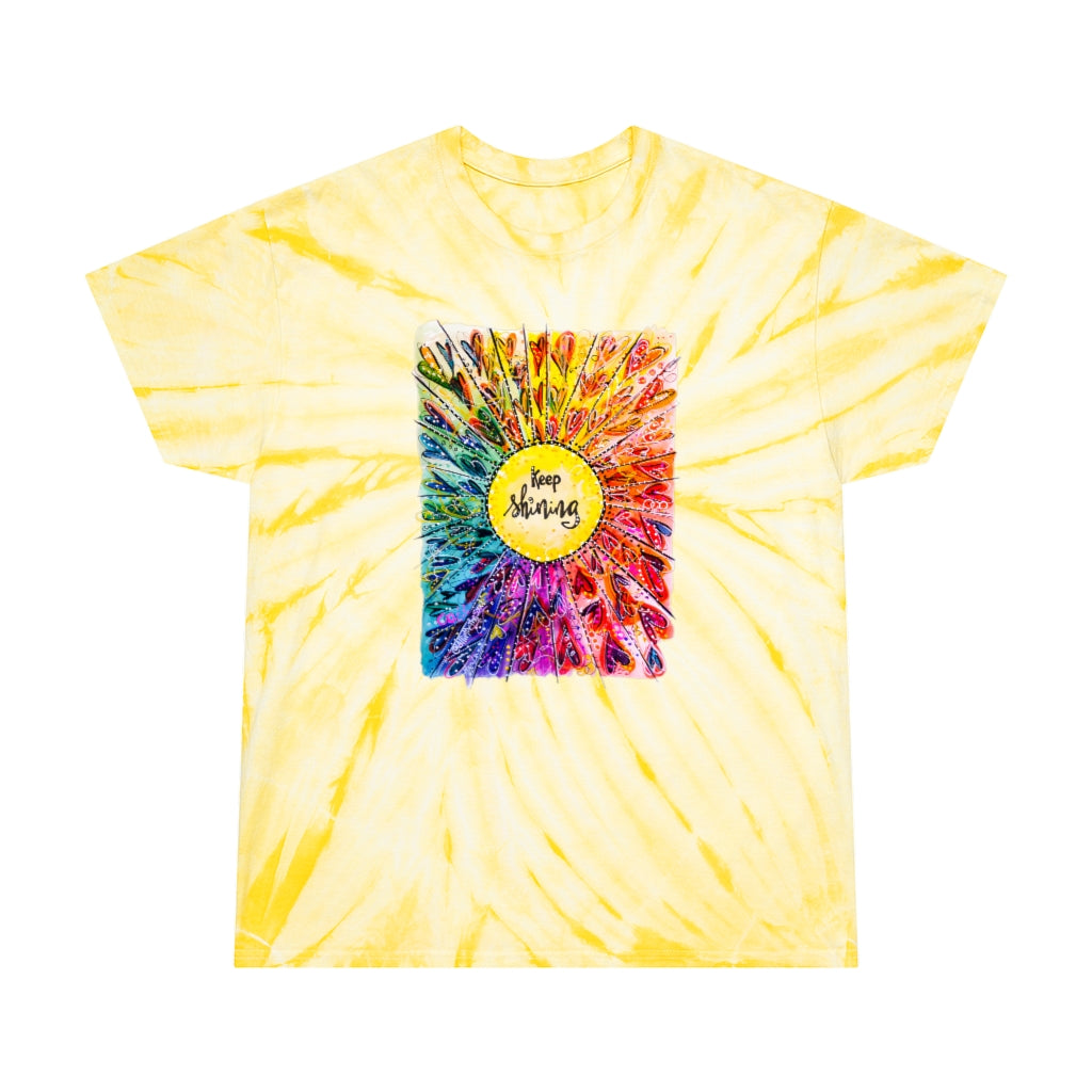 Keep Shining Tie Dye Unisex T-Shirt