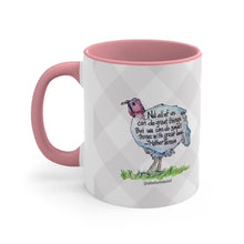 Load image into Gallery viewer, Turkey Love with Mother Teresa Quote Accent Coffee Mug, 11oz - 3 Colors
