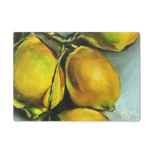 Load image into Gallery viewer, Lemon Glass Cutting Board

