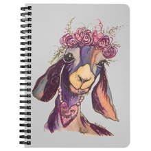 Load image into Gallery viewer, Sweet Pea Goat Lover Notebook/Journal
