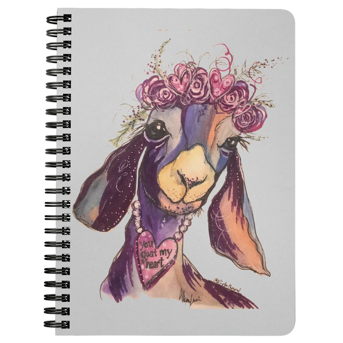 Sweet Pea Goat Lover Notebook/Journal