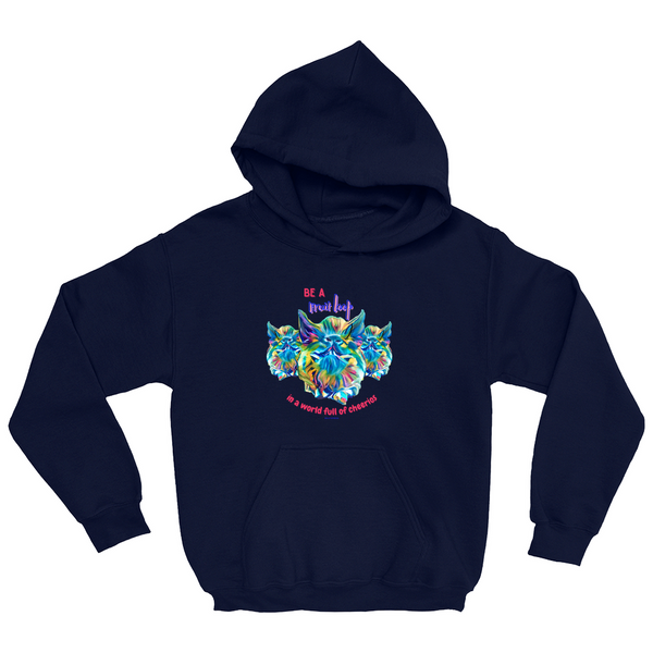 Be a Fruit Loop Hoodies (Youth Sizes) Colorful Pig Portrait - 2 Colors