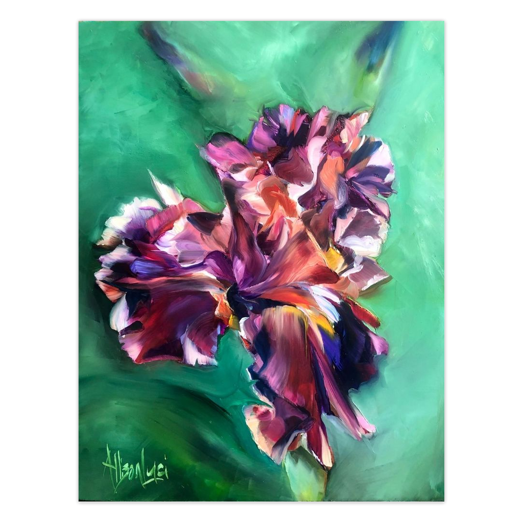 Colorful Iris Folded NoteCards - 5 Pack